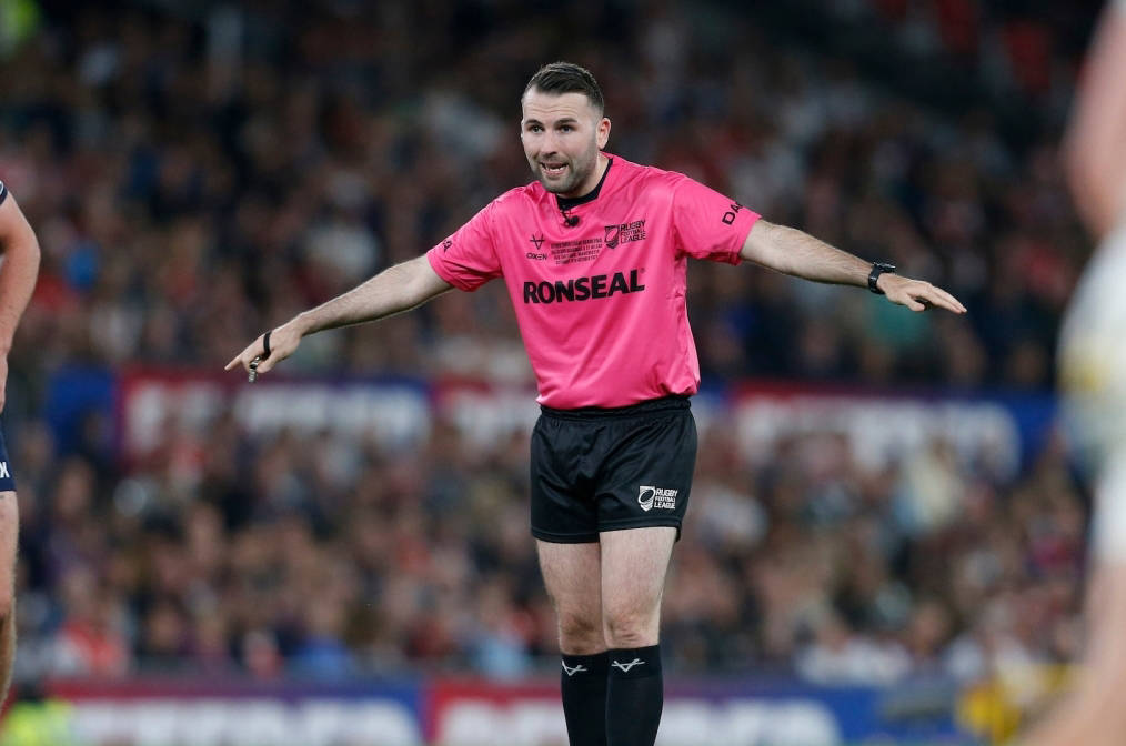 Liam Moore has been appointed as referee for Saturdayâ€™s Betfred Super League Grand Final